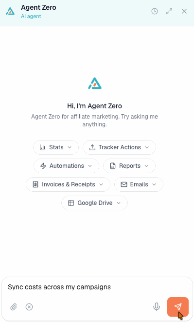 Agent Zero AI agent in action